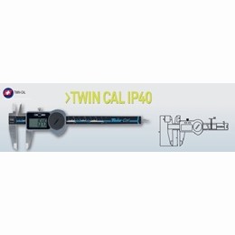 Pied  coulisse TWIN-CAL IP40 150mm tige ronde
