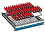 9 Godets 4 parties pour H.front. 50mm