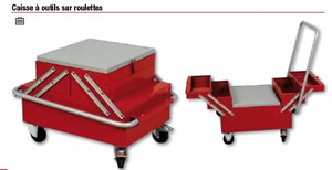 Caisse  outils sur roulettes KSTOOLS