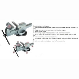 (w:11000)Etau r�glable 55
