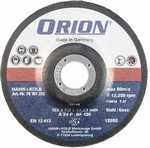 Disque  meuler pour acier et fonte - Epaisseur 7 mm Orion