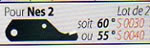 Lames pour restaurateur de filet Nes2