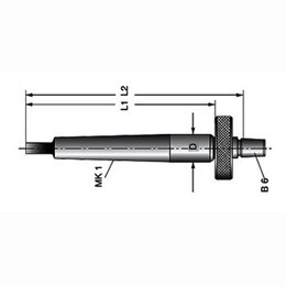 Aide pour perage fin pour mandrin SBF B6 MK1