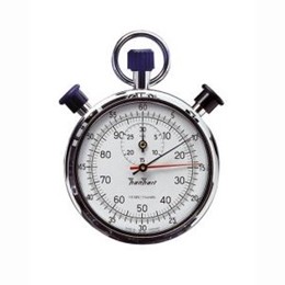 Chronomtre professionnel  cadran double 1/5 Sec + 100 min - 30 min Hanhart