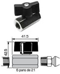 Robinet Mtallique  BSPT vers  BSPT