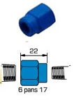 Manchon taraud rducteur 1/4 NPT vers 1/8 NPT