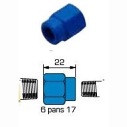 Manchon taraud rducteur 1/4 NPT vers 1/8 NPT