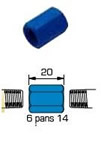 Manchon taraud 1/8 NPT vers 1/8 NPT