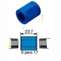 Manchon taraud 1/4 NPT vers 1/4 NPT