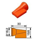 Buse multi-jets d'querre 6 trous 2.5 mm