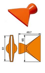 Buse plate 61x3 mm