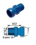 Raccords filets 3/8 BSPT (Gaz)