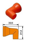 Buse d'querre 1 trou 12.7 mm