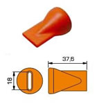 Buse plate 18x2 mm