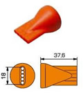 Buse multi-jets plate 5 trous 3.2 mm