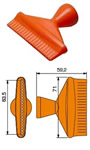 Buse multi-jets orientable 20 trous 1.9 mm