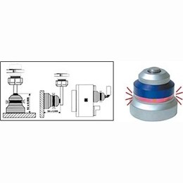 Centreur  signal lumineux avec base magntique