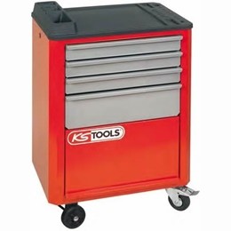 Servante RED LINE vides - 4 Tiroirs KSTOOLS