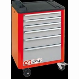 Servante RED LINE vides - 6 Tiroirs KSTOOLS