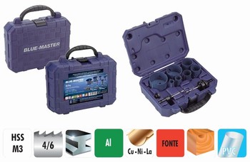 Coffret lectricien 7 scies cloches bi-mtal HSS 16  68 mm