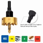 Scie trpans HSS TIN afftable Bluemaster