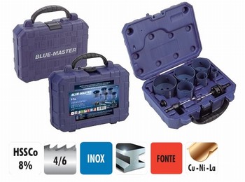 Coffret serrurier 6 scies cloches M42 HSSCo 8 % 22  73 mm