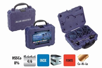 Coffret plombier 7 scies cloches M42 HSSCo 8 % 19  68 mm