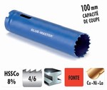 Scie cloche Bi-mtal HSS Cobalt 8% extra-longue pas variable Bluemaster