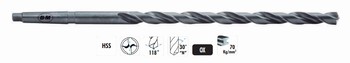Foret cône morse HSS série extra-longue – Utilisation pour métaux 70 kg