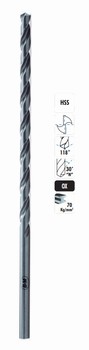Foret métal HSS 118° 30°N série extra-longue – acier 70kg-mm²