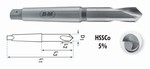 Foret  pointer HSS Cobalt 5% 90 cne morse Bluemaster