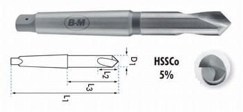 Foret  pointer HSS Cobalt 5% 90 cne morse