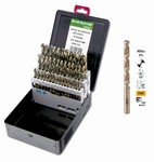 Coffret mtallique 41 forets HSS-Co 5% 6-10 mm par 0,10 mm  120 kg-mm Bluemaster