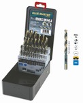 Coffret mtallique 25 forets HSS-Co 5% GOLD 1-13 mm par 0,5 mm  INOX Bluemaster