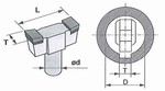 Lame de mortaisage monobloc carbure C11 K9 Impero Dormer Pramet