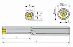 Porte-outil pour plaquettes de mortaisage HZ Impero Dormer Pramet