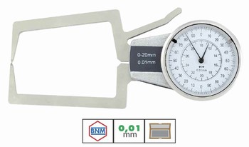 Palpeur extrieur mcanique 0,01 mm
