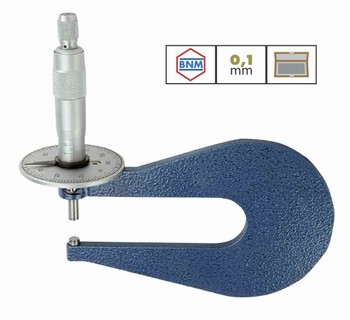Micromtre mcanique dextrieur  disque gradu 0,1 mm