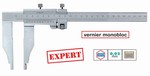 Pied  coulisse vernier becs simples avec rglage fin  Qualit Extra Feku