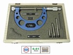 Micromtre dextrieur mcanique avec rallonges 0,01 mm Feku