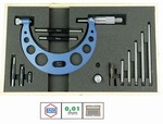 Micromtre dextrieur mcanique avec rallonges grande capacit 0,01 mm Feku