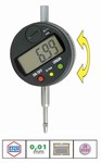 Comparateur digital 0,01 mm IP54 avec sortie de donnes - course 12 mm Feku