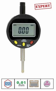 Comparateur digital 0,01 mm - course 12 mm - Qualit Expert