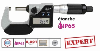 Micromtre dextrieur digital tanche IP65 0,001 mm  Qualit Expert