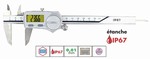 Pied  coulisse digital tanche IP67 becs croiss 0,01 mm Feku