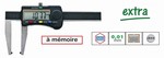 Pied  coulisse pour disque de freins 0,01 mm  Qualit Extra Feku