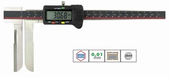 Pied  coulisse touches couteaux biseauts 0,01 mm