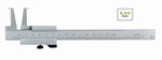Pied  coulisse vernier pour rainures Feku