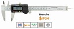Pied  coulisse digital tanche IP54 becs croiss 0,01 mm Feku