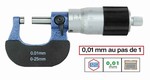 Micromtre mcanique 1 tour par millimtre 0,01 mm Feku